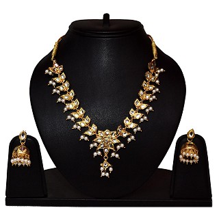 Awadhi Kundan Necklace Set